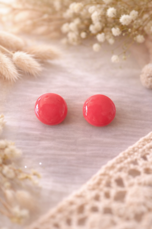 Boucles d’oreilles « Nina » pastèque