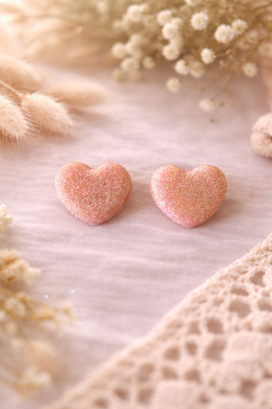 Boucles d’oreilles « Mini Cœur »
