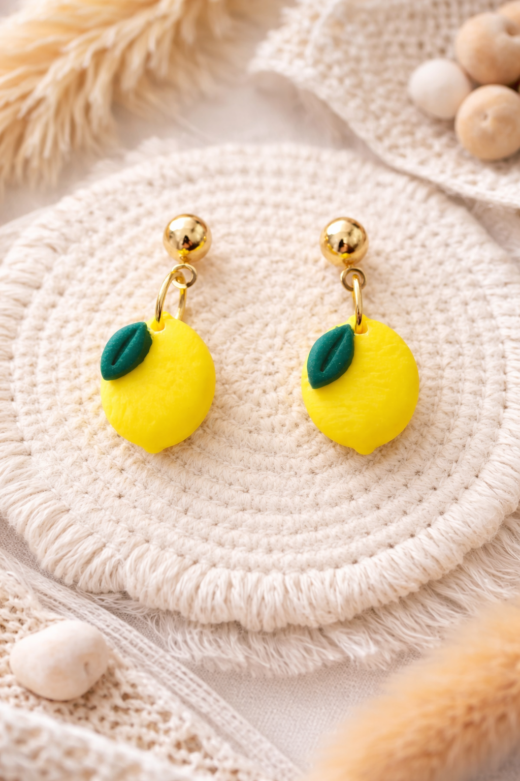 Boucles d’oreilles « Lemon »