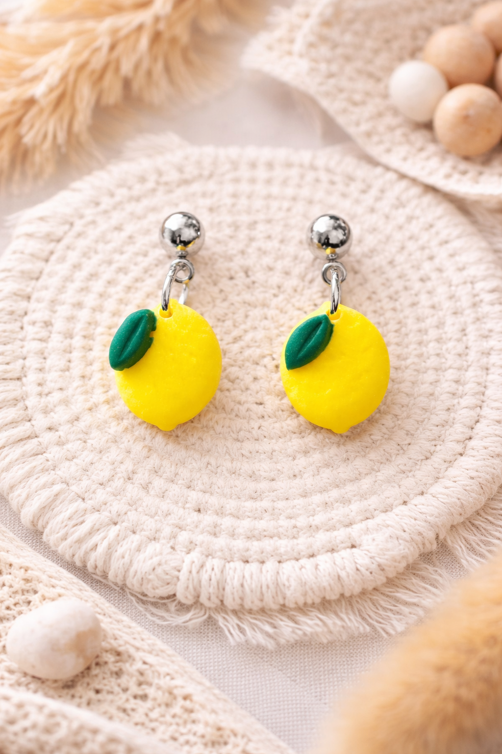 Boucles d’oreilles « Lemon »